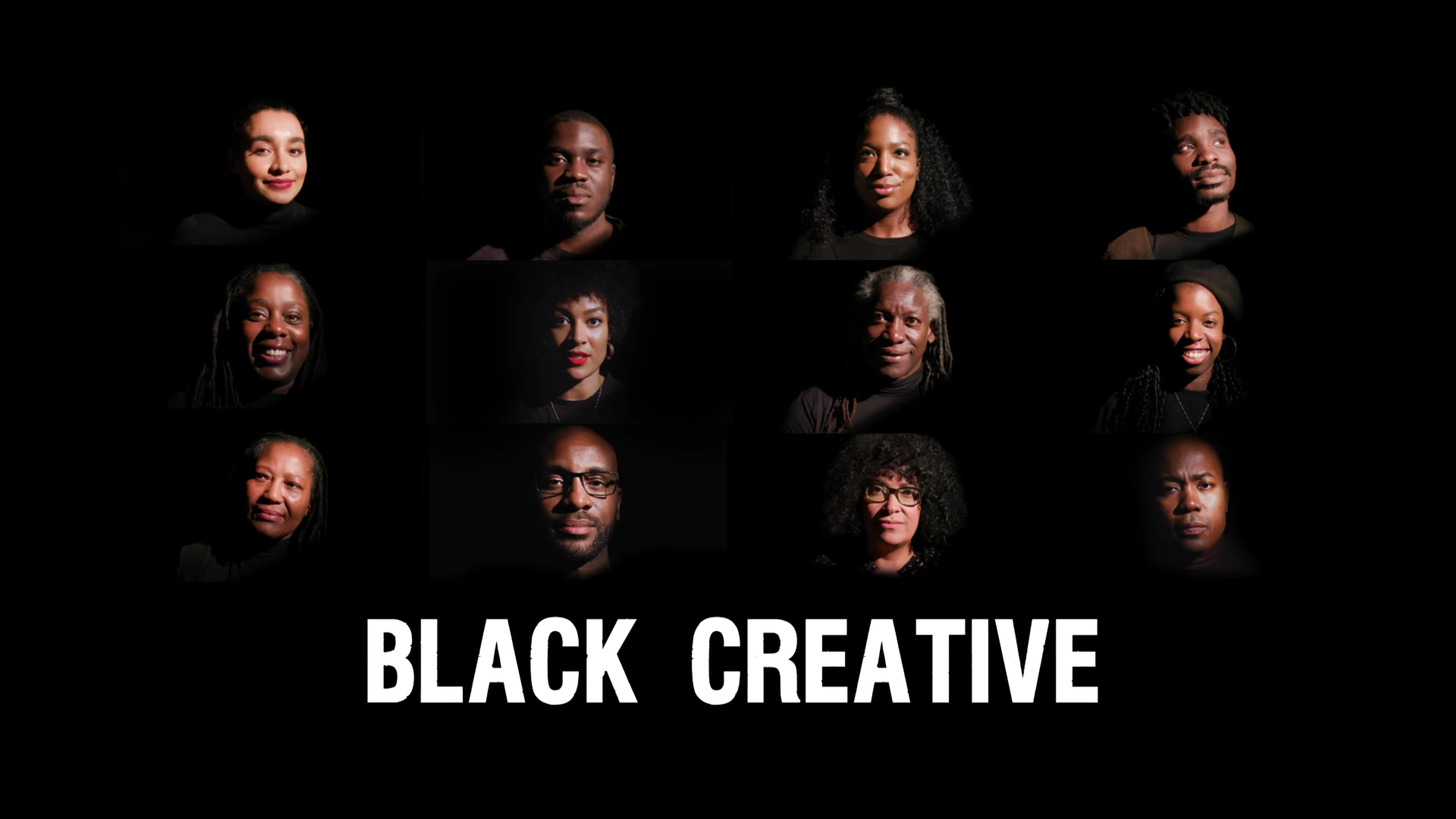 Black Creative poster
